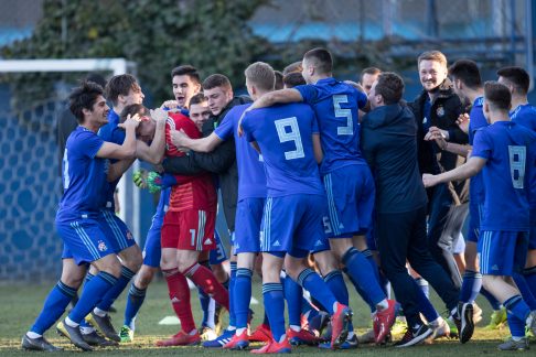 19.02.2019., Zagreb - Juniorska Liga prvaka, 1/16 finala: GNK Dinamo - Lokomotiv Moskva. 
Photo: Davor Puklavec/PIXSELL