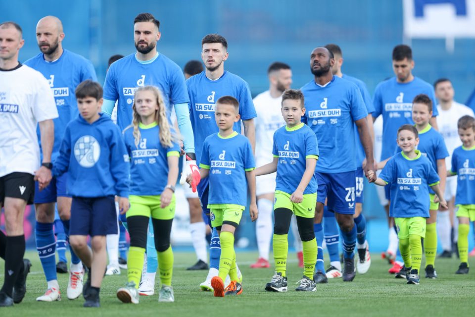 27.04.2025., stadion Maksimir, Zagreb - SuperSport HNL, 32. kolo, GNK Dinamo - HNK Rijeka.