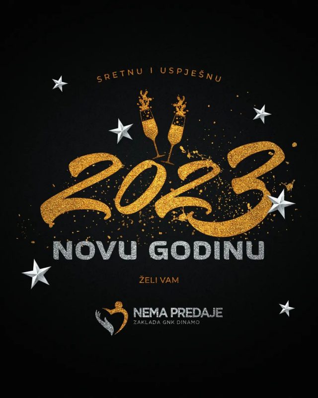 Sretna nova 2023. godina! 🥂💙🎇🎆🥰#zakladanemapredaje #dinamozagreb #zagreb #hrvatska #croatia