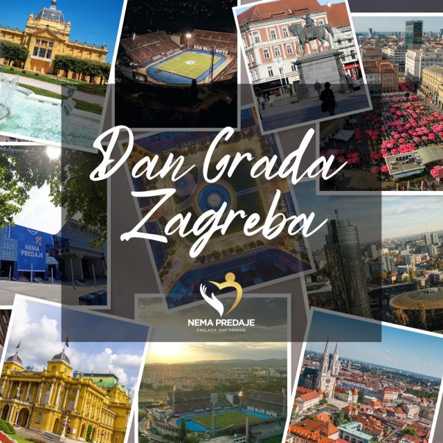 Svim Zagrepčankama i Zagrepčanima želimo sretan Dan Grada Zagreba! 💙🥰#ponosankajsampurger
#zakladanemapredaje #dinamozagreb #zagreb #hrvatska #croatia