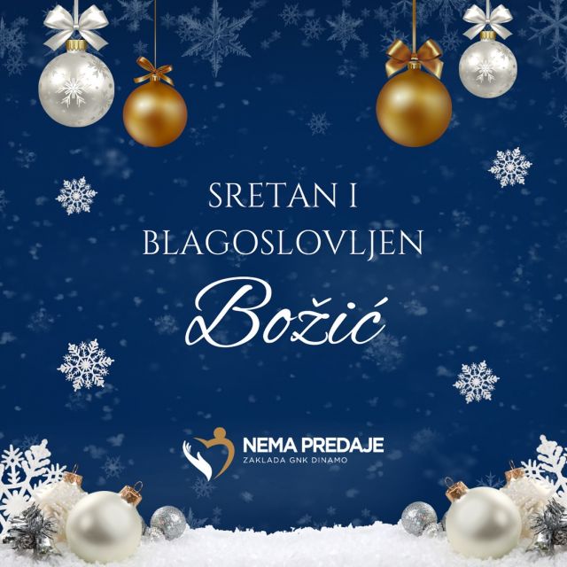 Čestit i blagoslovljen Božić uz pregršt mira, zdravlja i ljubavi ✨🙏🏻💙#zakladanemapredaje #dinamozagreb #zagreb #hrvatska