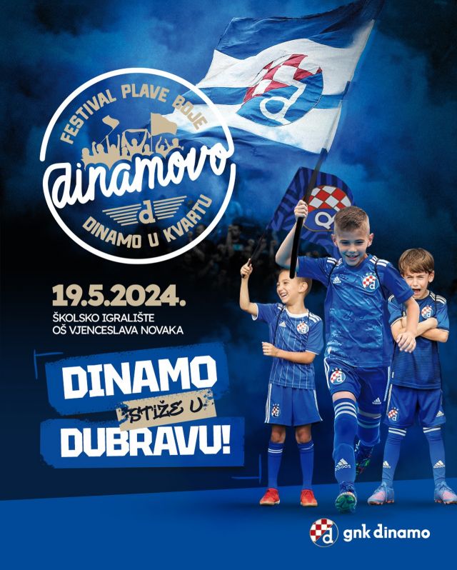 Veliki sportski festival Dinama u Dubravi 🥰💪🏻🫶🏻
Dinamovo 💙Više detalja uskoro…##dinamozagreb #zakladanemapredaje #zagreb #hrvatska #croatia #football